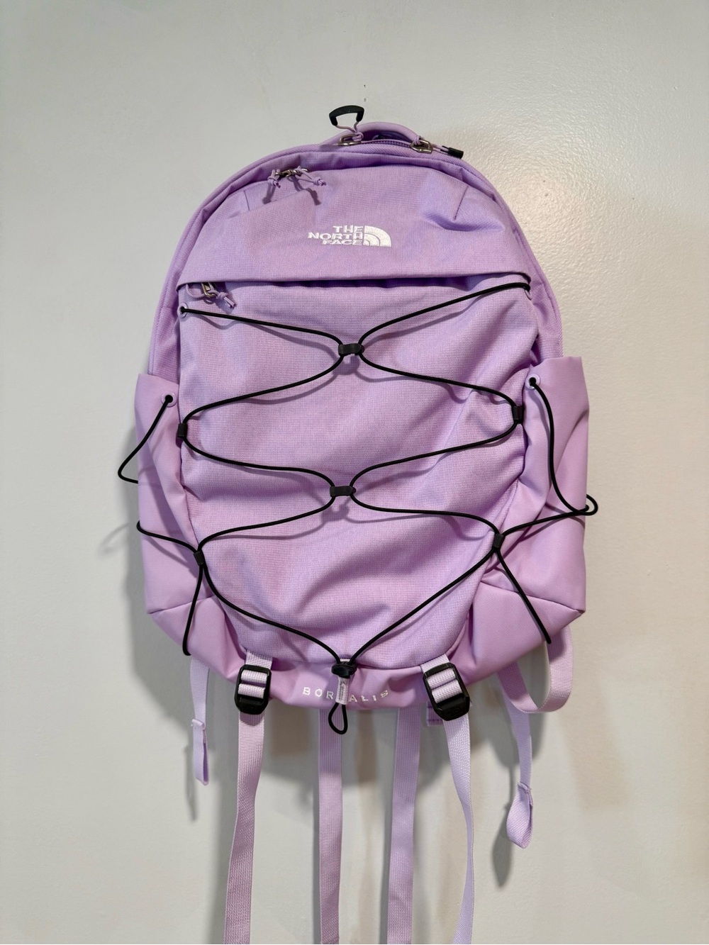 The north face light purple borealis backpack